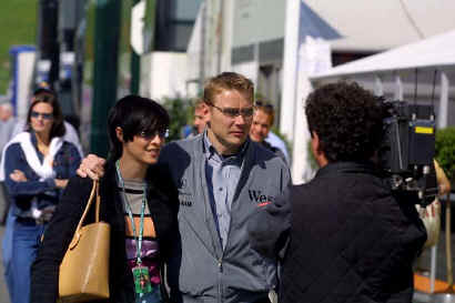 2001 Barcelona - Erja i Mika Hakkinen